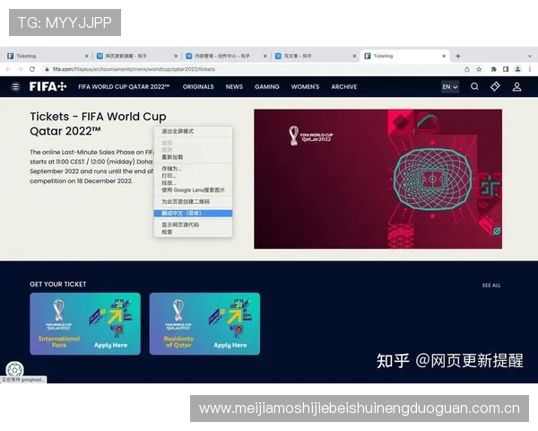 加拿大球迷购买卡塔尔世界杯官方门票的最新政策与注意事项